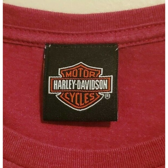 T-shirt Harley-Davidson Homme Bronzé - Logo Détressé, Coupe Régulière - 100% Coton - Taille S à XL